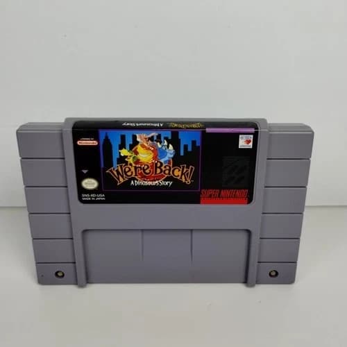 We're Back A Dinosaur Story (Super Nintendo) Cart Only - Tested - Free Shipping