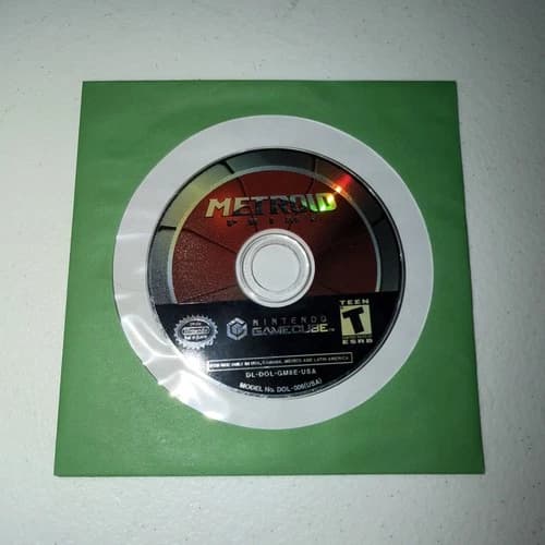 Metroid Prime (Nintendo GameCube, 2002) Disc Only - TESTED & WORKING