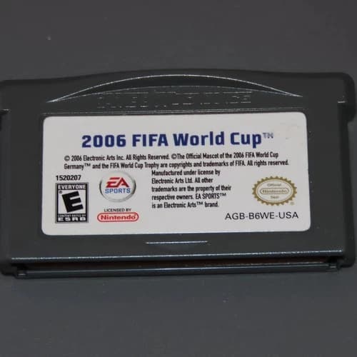 2006 FIFA World Cup Gameboy Advance Video Game - GBA