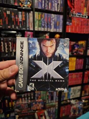 X-Men: The Official Game (Game Boy Advance GBA) Complete CIB Authentic Tested