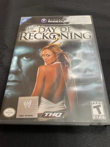 WWE: Day of Reckoning 2 (Nintendo GameCube, 2005) CIB Tested