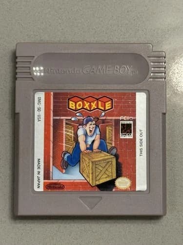 Boxxle (Nintendo Game Boy, 1989) Authentic Cartridge TESTED