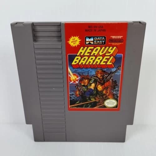 Heavy Barrel (Nintendo NES) Cart Only - Tested - Free Shipping