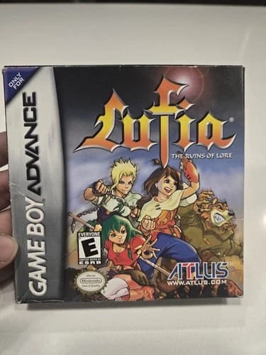 Lufia: The Ruins of Lore Nintendo Game Boy Advance 2003 Complete in Box