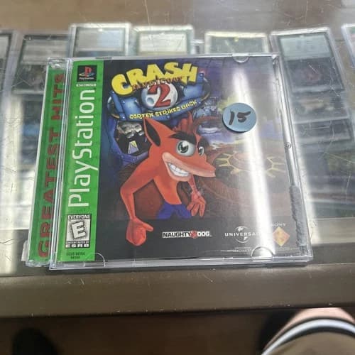 Crash Bandicoot 2: Cortex Strikes Back PS1 PlayStation 1 CIB Greatest Hits