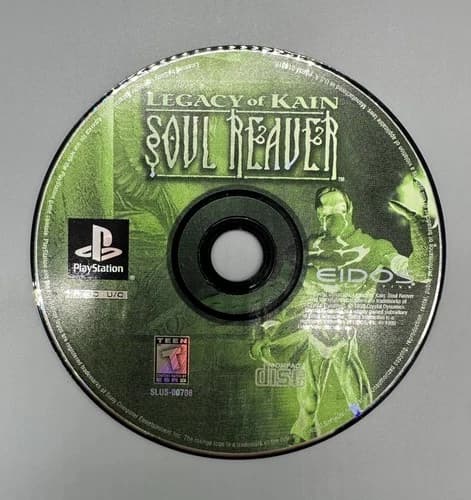 Legacy of Kain Soul Reaver (Sony PlayStation 1, 1999, PS1) Authentic, disc only