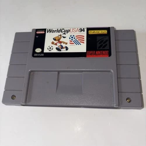 World Cup USA '94 (Super Nintendo, 1994) Authentic Cart Only Tested & Works SNES