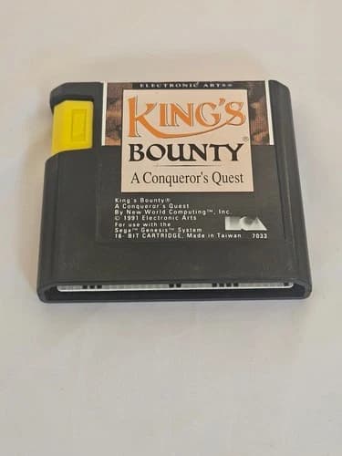 King's Bounty: The Conqueror's Quest (Sega Genesis, 1991) [Cart Only]