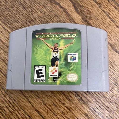 International Track and & Field 2000 (Nintendo 64 N64) Tested & Authentic