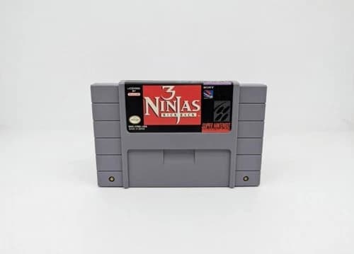 3 Ninja Kick Back SNES 🔥 Super Nintendo 🕹 Vintage Video Game