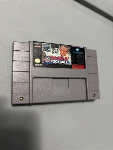 SNES Troy Aikman NFL Football (Super Nintendo Entertainment System, 1994 Vintage