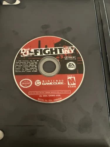 Def Jam Fight for NY Nintendo GameCube 2004 Disc Only Tested Authentic