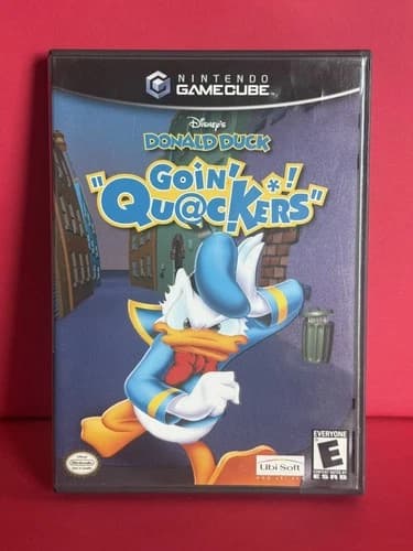 Donald Duck Goin' Quackers 2002 (Nintendo Gamecube) Tested-working