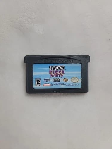 Cartoon Network Block Party (Nintendo GBA, 2004) Cartridge Only. Tested