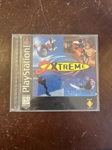2Xtreme - PlayStation 1 PS1, Complete In Box CIB, Black Label,