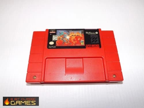 Doom GAME ONLY - SUPER NINTENDO SNES - 61a