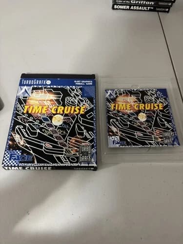 USED - TURBOGRAFX 16 - Time Cruise (TurboGrafx-16, 1992) CIB