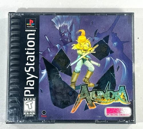 Alundra (Sony PlayStation 1, 1997) CIB PS1