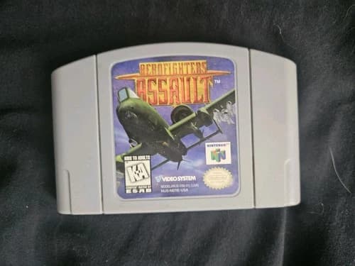 Aerofighters Assault Nintendo 64 1997 N64