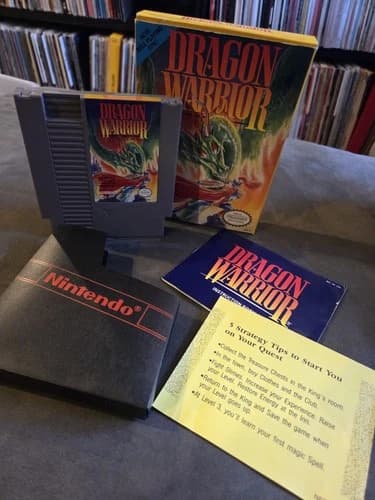 Dragon Warrior - Nintendo NES CIB JRPG