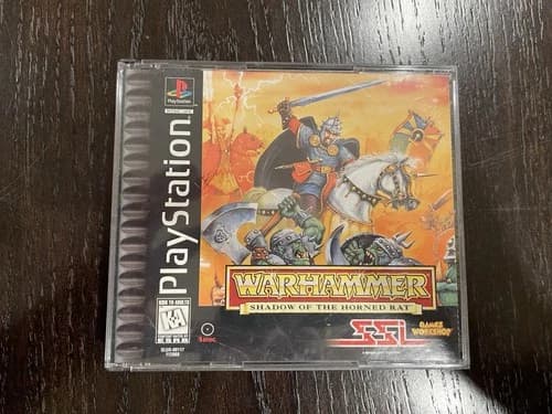 Warhammer Shadow Of The Horned Rat - Sony Playstation PS1 - CIB