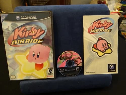 Nintendo Kirby Air Ride Nintendo GameCube NTSC-U/C E Authentic Complete w/Manual