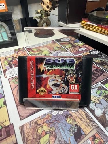 Sub Terrania (Sega Genesis, 1994) *TESTED*