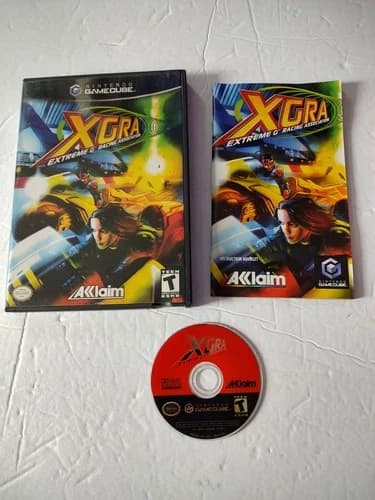 XGRA Extreme G Racing Association Nintendo GameCube, 2003. CIB. Pre-owned Teste