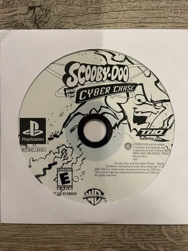 Scooby-Doo and the Cyber Chase; Loose (Sony PlayStation 1, 2001)