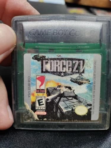 Force 21 Nintendo Game Boy Color Game GBC Cartridge Works
