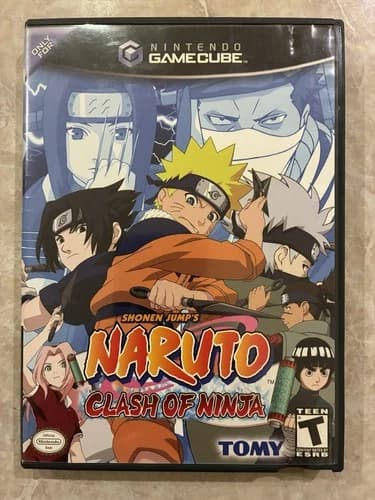 Shonen Jump's NARUTO: CLASH OF NINJA | Nintendo GameCube | Complete w/ Manual