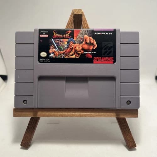 Breath of Fire (Super Nintendo SNES, 1994) Cleaned & Tested Fast Shipping!