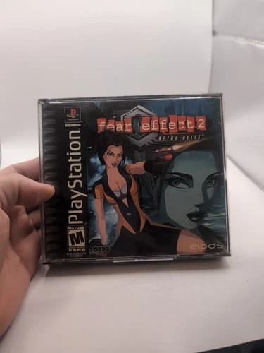 Fear Effect 2 Retro Helix Playstation 1 PS1 Complete in Box