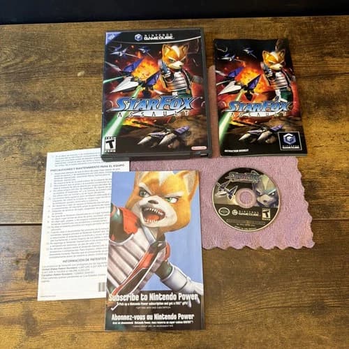 Star Fox Assault (Nintendo GameCube, 2005) Game Complete CIB Black Label Tested