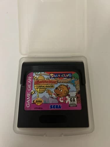 Berenstain bears Camping Adventures Sega Game Gear