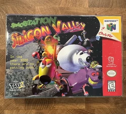 Space Station Silicon Valley Nintendo 64 N64 Complete in Box CIB Authentic