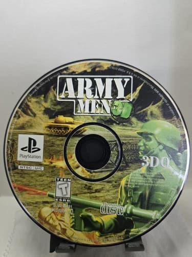 Army Men 3D PS1 PlayStation 1 Disc Only Tested Works Light Scratches SLUS-00491