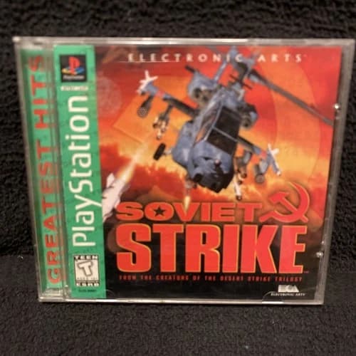 Soviet Strike (Sony PlayStation, PS1, 1996)
