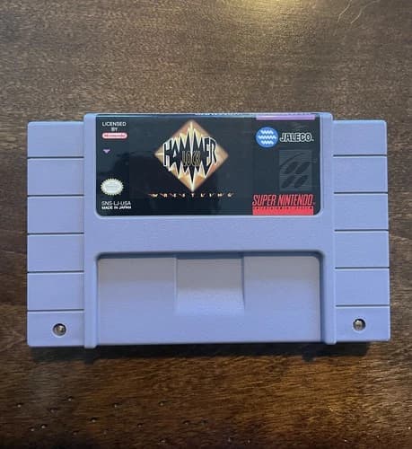 Hammerlock Wrestling (Super Nintendo Entertainment System, 1994) SNES