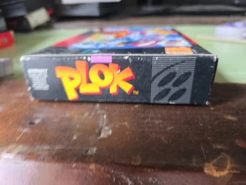 Plok (Super Nintendo Entertainment System, 1993)Complete Preowned