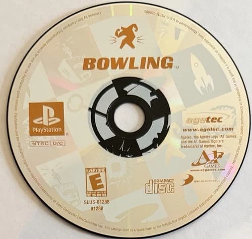 Bowling (Sony PlayStation 1, PS1) DISC ONLY | NO TRACKING | M1608