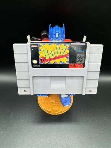 Ballz 3D Super Nintendo SNES Game Cartridge - AUTHENTIC TESTED