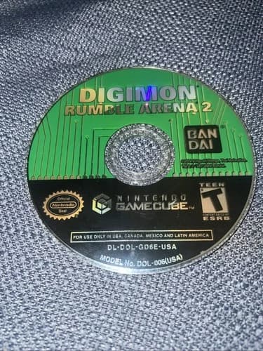 Digimon: Rumble Arena 2 (Nintendo GameCube, 2004) DISC ONLY - TESTED & Working !