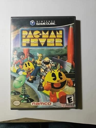 Pac-Man Fever (Nintendo GameCube, 2002) Black Label, CIB - Manual and Reg