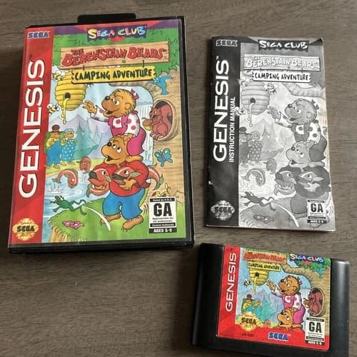 Berenstain Bears' Camping Adventure (Sega Genesis, 1993)