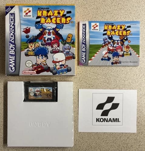 KONAMI KRAZY RACERS NINTENDO GAME BOY ADVANCE