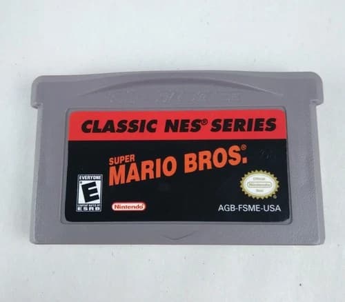 Super Mario Bros Classic NES Series Nintendo Game Boy Advance GBA Game Cart
