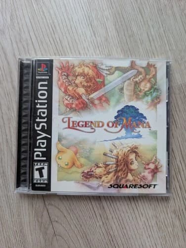 Legend of Mana (Sony PlayStation 1, 2000) PS1 Black Label NTSC-U US Import CIB