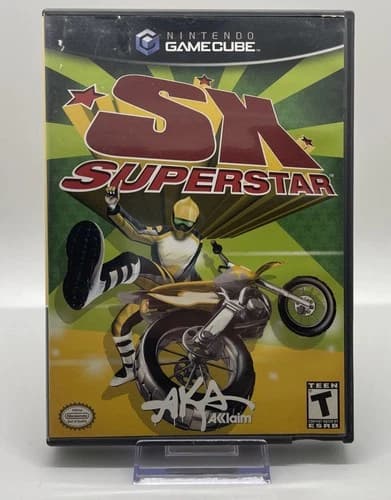 SX Superstar (Nintendo GameCube, 2003) Complete With Manual