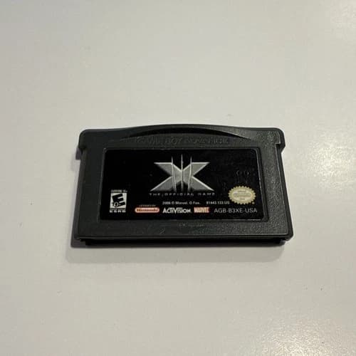 X-men: The Official Game - Nintendo Game Boy Advance GBA - Game Cart Only